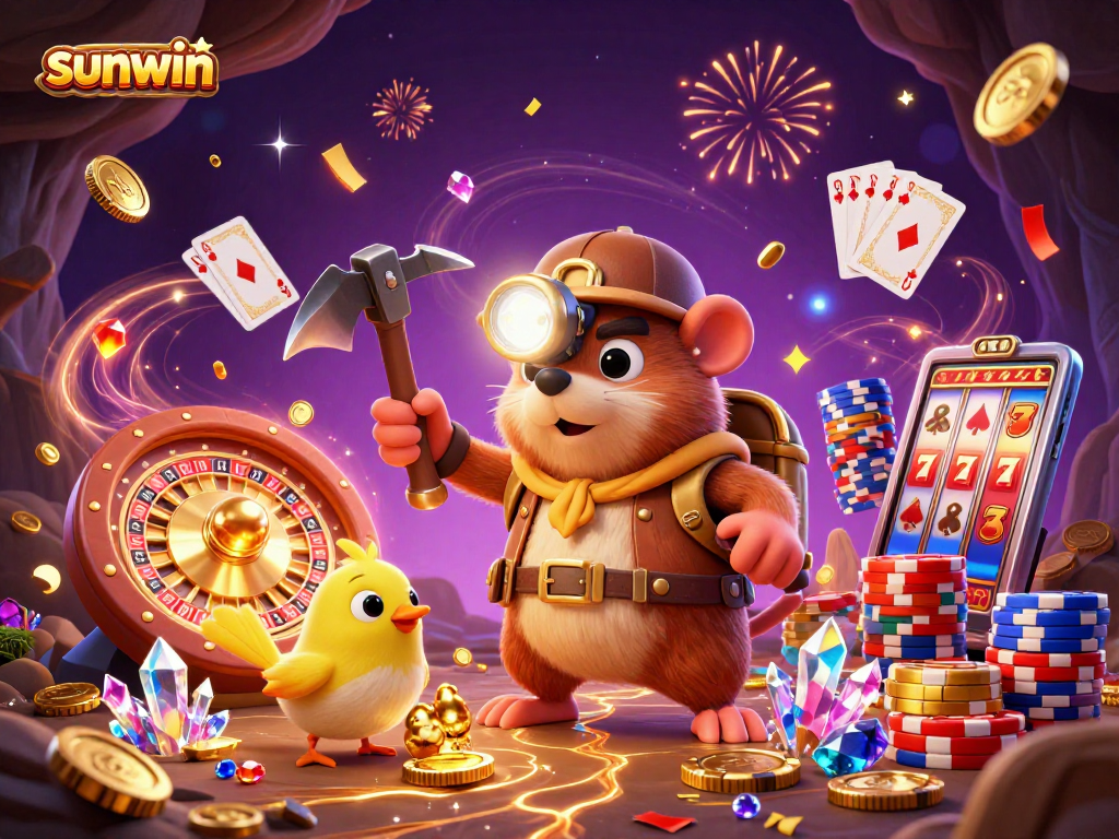 Engage your luck with sunwin as treasure hunter mole discovers golden treasures!