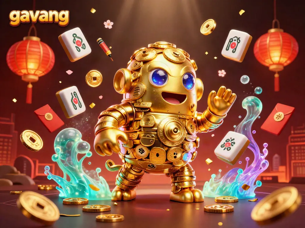 Experience unparalleled excitement with gavang, where a golden golem and casino-themed elements blend seamlessly.