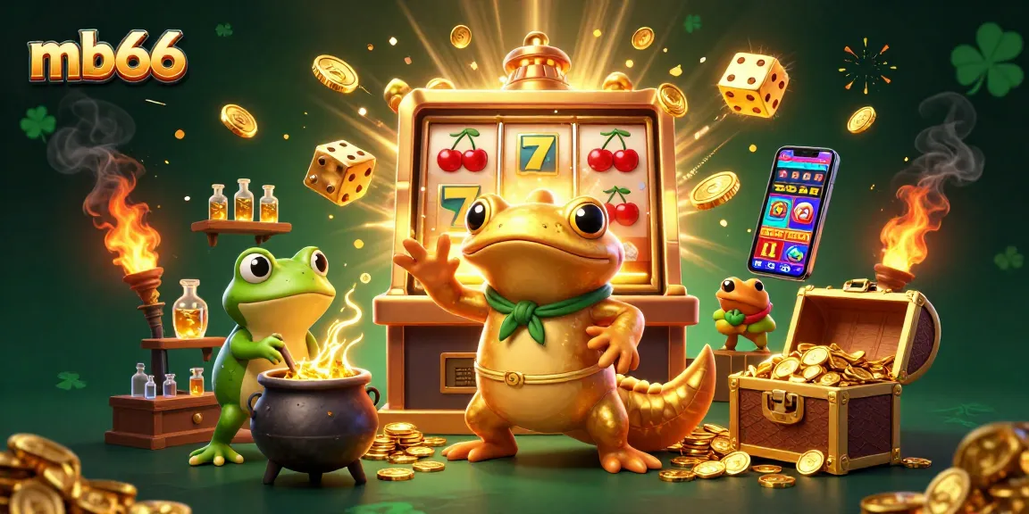 Experience thrilling jackpots with mb66's dynamic golden alchemist and shimmering slots.