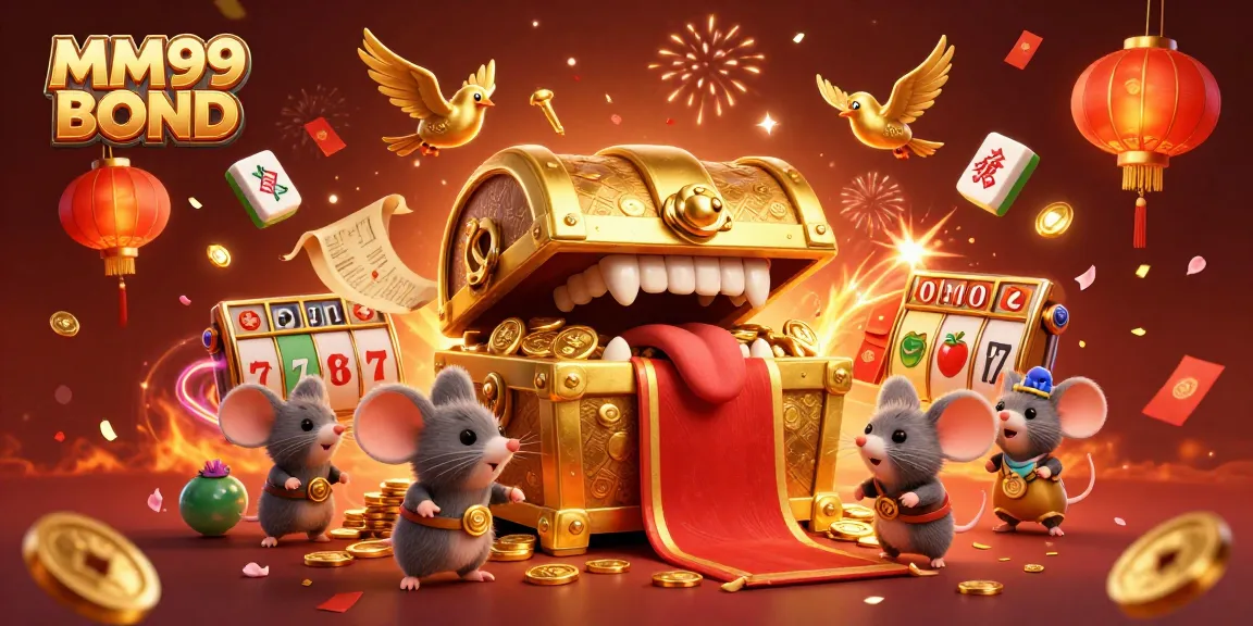 Experience thrilling wins with MM99 BOND showcasing an enchanting jackpot scene.