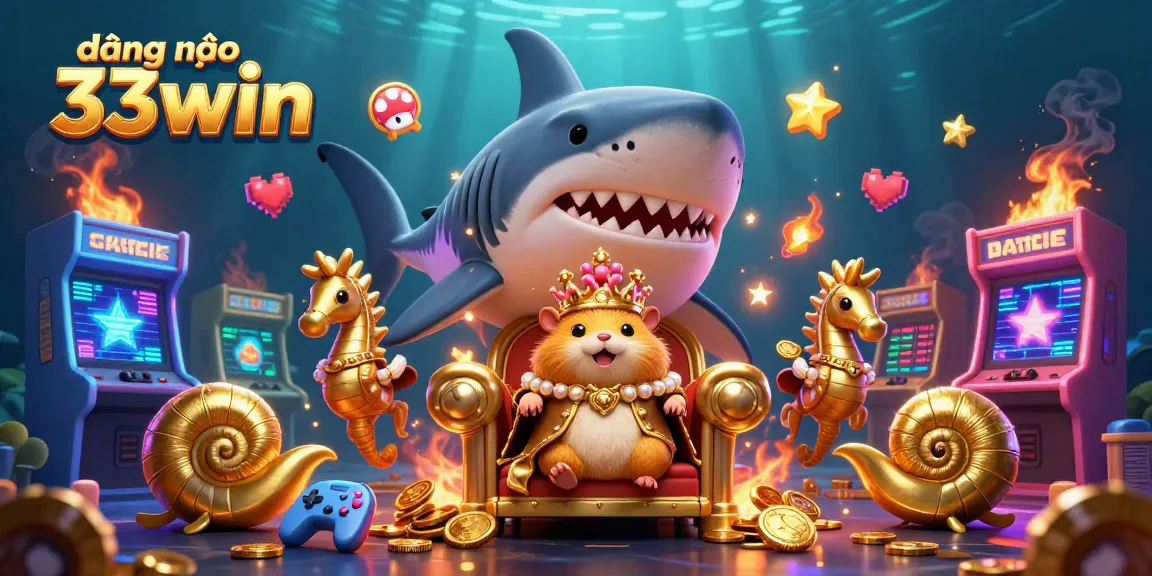 Engage with đăng nhập 33win through vibrant gaming elements and a dynamic underwater theme.